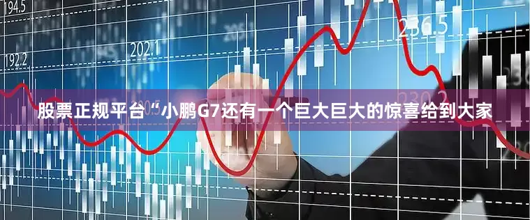 股票正规平台“小鹏G7还有一个巨大巨大的惊喜给到大家